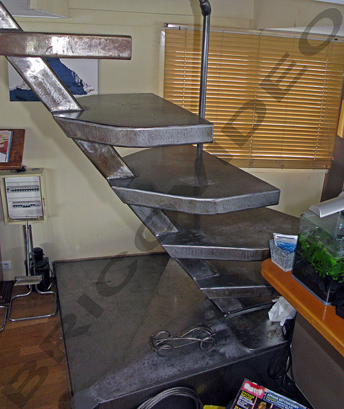 escalier metallique