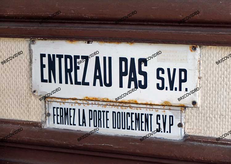 plaque emaillee ancienne bricolage
