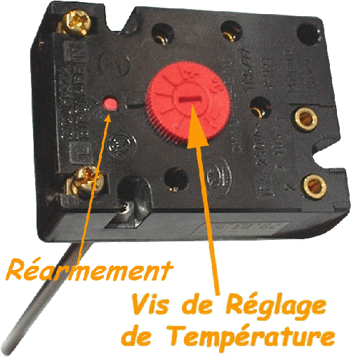 ballon electrique reglage temperature