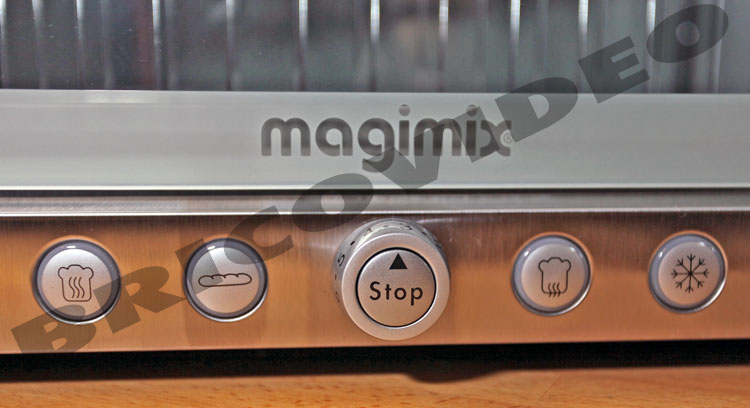 grille pain magimix toaster vision inox