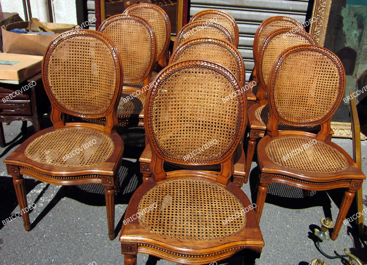 chaises bois deco
