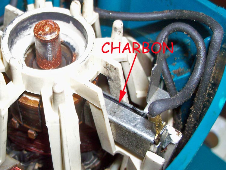 changer charbons
