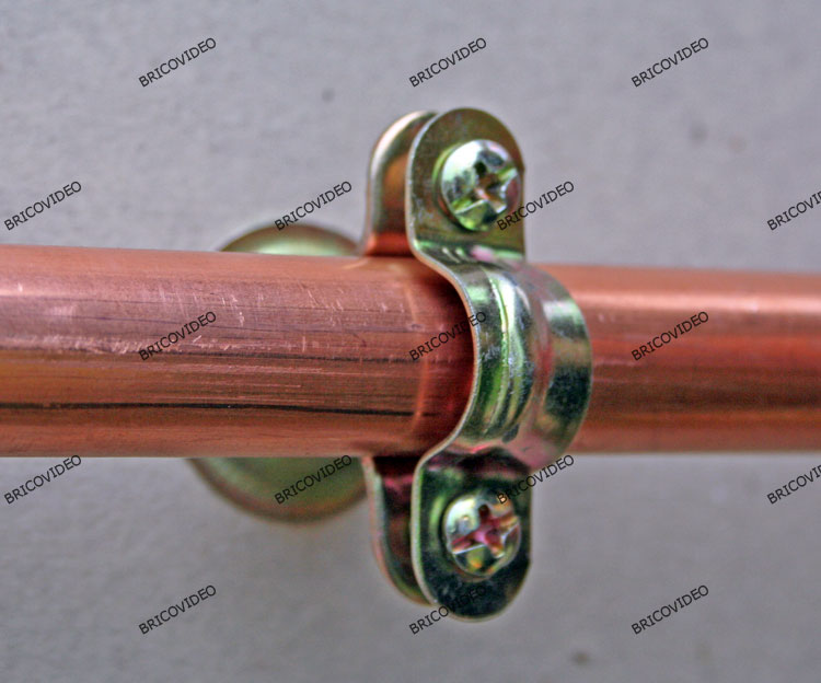 collier plomberie tube cuivre