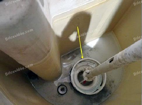 fuite wc joint de reservoir