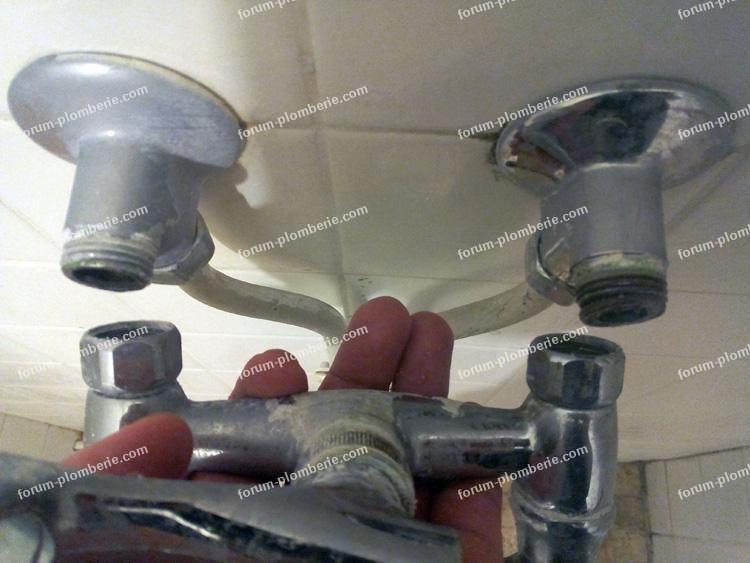 plomberie fuite robinet de douche 3