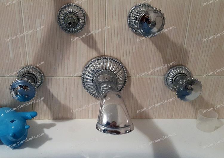 reparation robinets baignoire